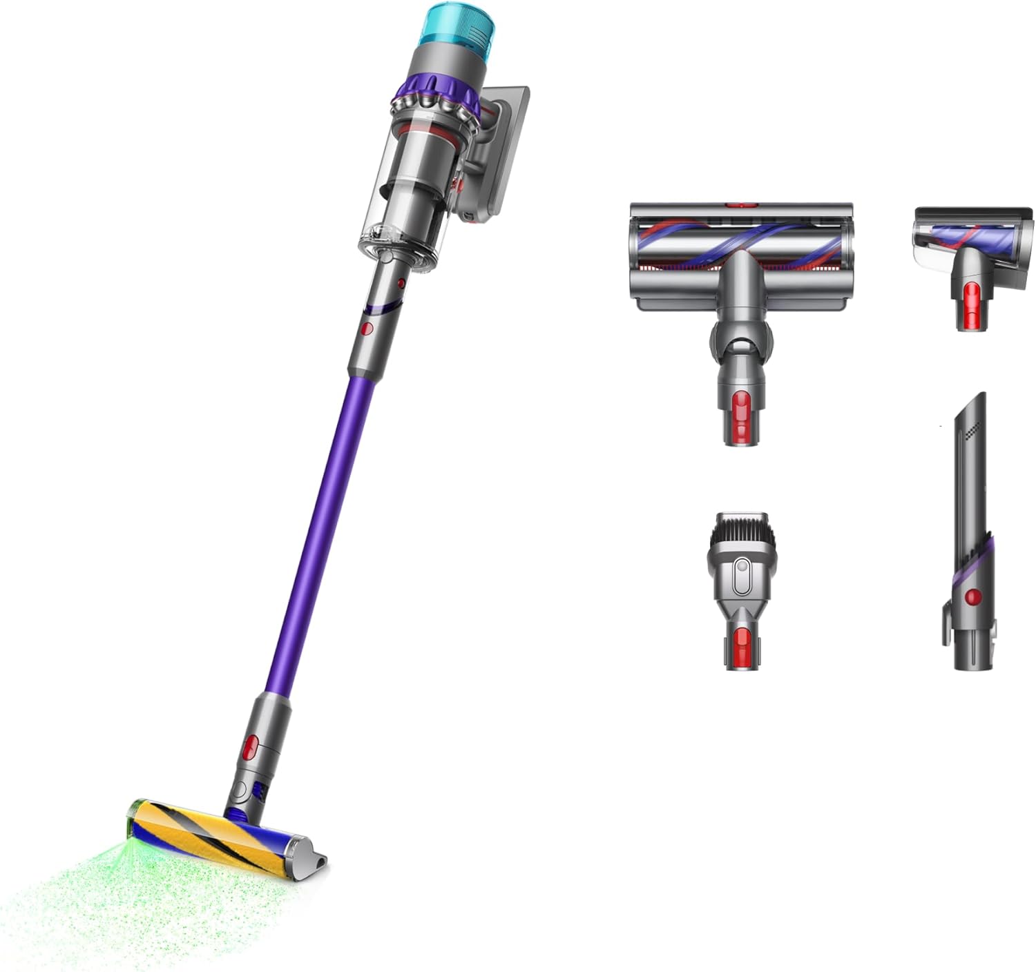 Dyson Gen5detect™ vacuum (Iron/Purple)